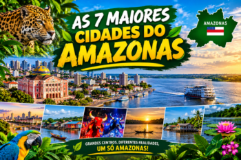 As 7 maiores cidades do Amazonas: população, localização e curiosidades