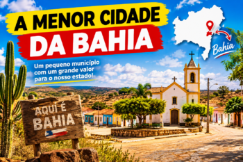 Qual a menor cidade da Bahia em População
