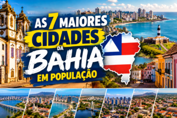 As 7 maiores cidades da Bahia em População