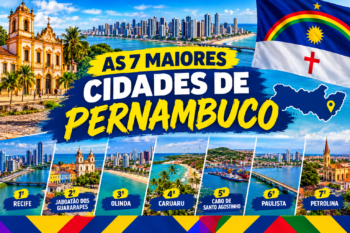 As 7 maiores cidades de Pernambuco em População